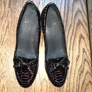 Stuart Weitzman Nicetie wedge loafers SZ 7